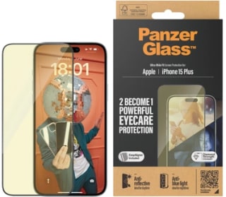 PanzerGlass EyeCare Ultra-Wide iPhone 15 Plus voor €14,95 bij GSM punt