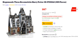 Wrebbit 3D Harry Potter 3D puzzel Zweinsveld De Drie Bezemstelen 395 stukjes voor €29,74 bij Bol.com