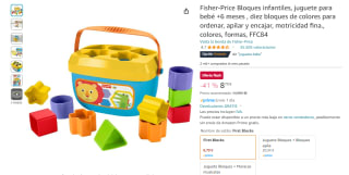 Fisher-Price Bloques infantiles por 8,79€