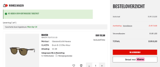 Ray-Ban Havana Uniseks zonnebril voor €76 dmv code bij Ray-Ban