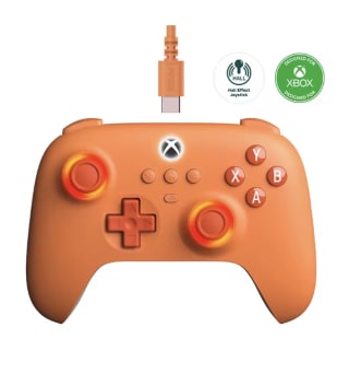 Mando con cable 8Bitdo Ultimate C Joysticks efecto Hall para Xbox Series S&X Xbox One Windows10&11 por solo 28,40€