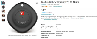 Localizador GPS Verbatim por 12,30€