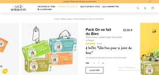 Lot de 4 boites infusion On se fait du Bien à 20,50€