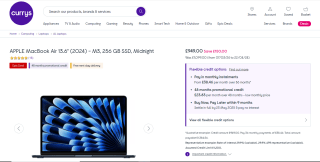 Apple 2024 M3 MacBook Air - £949
