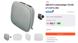 AEG AX71-304 Luchtreiniger voor €54,95 bij iBOOD