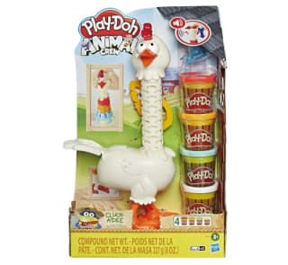 Gallina plumas divertidas Play-Doh por 6,88€.