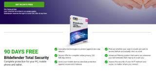 90 Días Gratis de BitDefender Total Security 2024