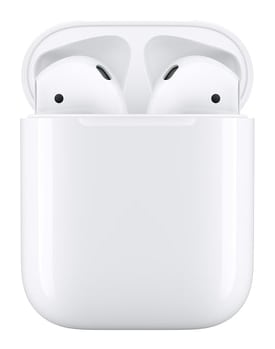 Écouteurs sans fil Apple AirPods 2 avec boîtier de charge filaire à 99€