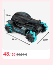 Juguete tanque con luz y música disparador de agua por 48,15€