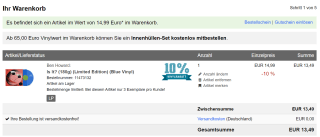 Ben Howard Is It? limited edition voor €13,49 bij JPC