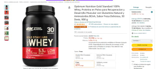 Optimum Nutrition Gold Standard 100% Whey 900 g por 32.29€
