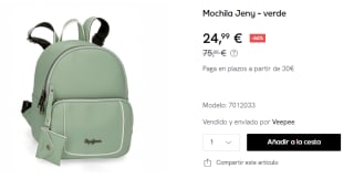 Mochila Pepe Jeans Jeny por 24.99€