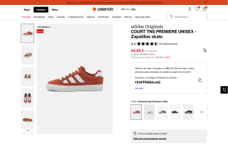 adidas Court TNS Premiere zapatillas por 38,20€