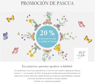 20% dto en la Colección de Pascua