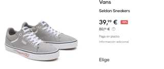 Zapatillas Casual Vans Seldan por 39.99€