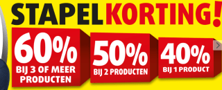 Tot 60% stapelkorting bij korting Lucovitaal