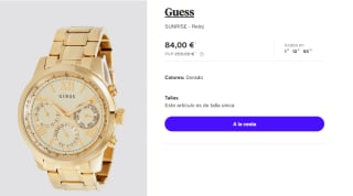 Reloj Guess para Mujer Sunrise por 84€