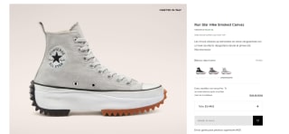 Converse zapatillas Run Star Hike Smoked Canvas por solo 19,97€