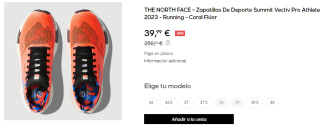 Zapatillas para Mujer The North Face SUMMIT VECTIV PRO por 39.99€