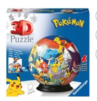 Ravensburguer 3D Puzzle Ball Pokemon por 7,99€ socios.