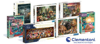 1 + 1 GRATIS op ALLE puzzels van Clementoni van 500, 1.000, 1.500, 2.000 en 3.000 stukjes