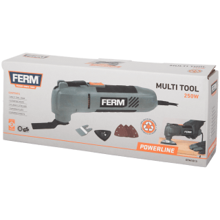 FERM multitool 250 watt | 7-delig voor €16,95 bij de Action