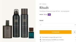RITUALS The Ritual of Samurai Giftset Large voor €35,92 bij de Bijenkorf