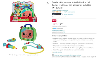 Maletín musical Bandai Cocomelon del Doctor por 16,88€