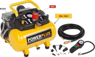 Powerplus POWX1724S Compressor voor €129 bij Bol.com