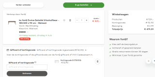 10% extra korting op alle producten die geleverd worden door fonQ