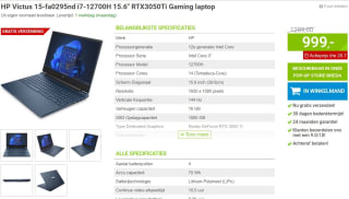 HP VICTUS 15-fa0295nd - Laptop voor €999 bij Megekko