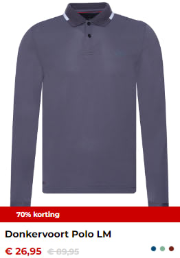 2 halen 1 betalen op truien, poloshirts en overhemden bij Only for Men