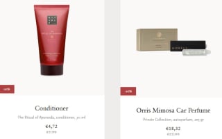 Tot 30% korting in de outlet van Rituals