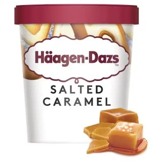 Buy a Häagen-Dazs salted caramel ice cream tub from Farmfoods for £1.59