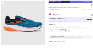 Zapatillas de Running para Hombre Joma R.Victory por 22.11€