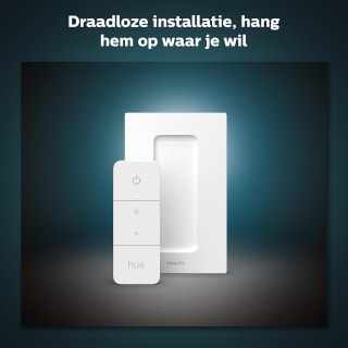 Philips Hue Dimmer Switch Draadloze schakelaar voor €17 bij Amazon