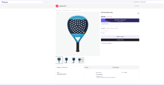 Pala Padel Wilson Elite a solo 37,80€