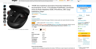 1MORE AERO con sonido Espacial 3D por solo 74,99€