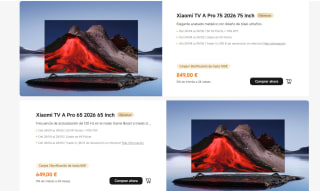 Xiaomi Gratis 400 Mi Point y 10% descuento Xiaomi TV 2026 series