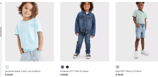 25% korting op alles bij Levi's