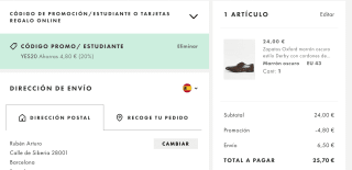 Zapatos Oxford River Island por 19,20€