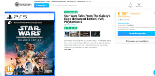 Star Wars : Tales from the Galaxy’s Edge - Enhanced Edition (PSVR2 Required) voor €36,95 bij Coolshop