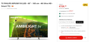 Recopilación Televisores en Worten a preciazos desde 84,99€