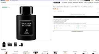 Eau de parfum Maison Alhambra Opulence Leather 100 ml Hombre por solo 9,99€