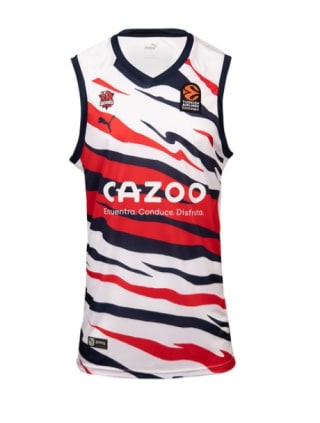 Camiseta Puma de la 2ª Equipacion del Cazoo Baskonia por 29€
