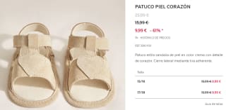 Zara Home Kids Zapatos por 9,99€