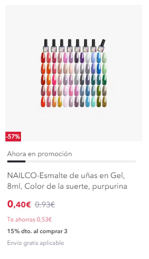 Recopilación productos de belleza a bajo coste desde miravia