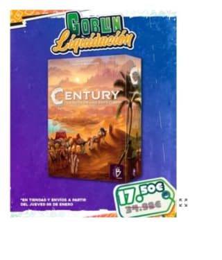 Juego de Mesa Century: La Ruta de las Especias (Pre-pedido) por 17.5€