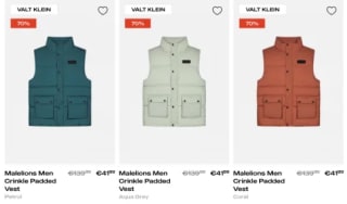 Malelions Sale: 70% +10% korting + gratis verzending