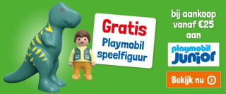 Gratis Playmobil speelfiguur bij aankoop vanaf €25 aan Playmobil Junior artikelen bij Lobbes